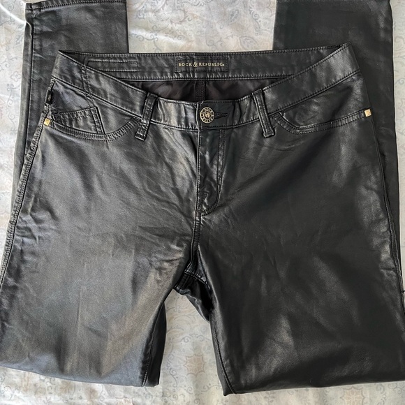 Rock &‎ Republic Black Skinny Pants - Picture 14 of 14